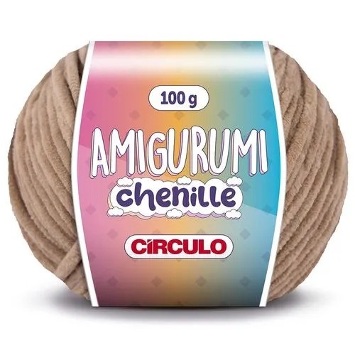 LINHA AMIGURUMI CHENILLE BEGES / MARRONS